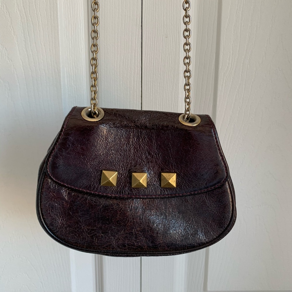 Foley and Corinna purple mini bag
